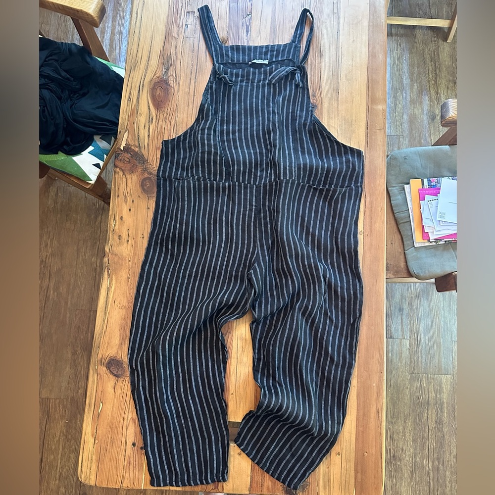 My Story linen overalls